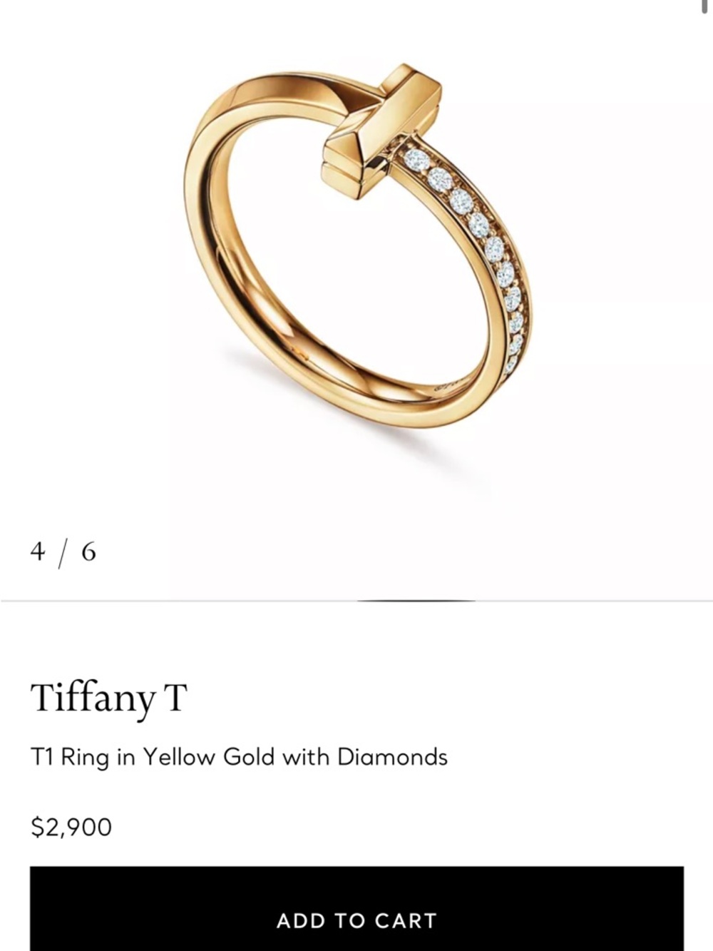 Tiffany & Co. Tiffany T Diamond Ring